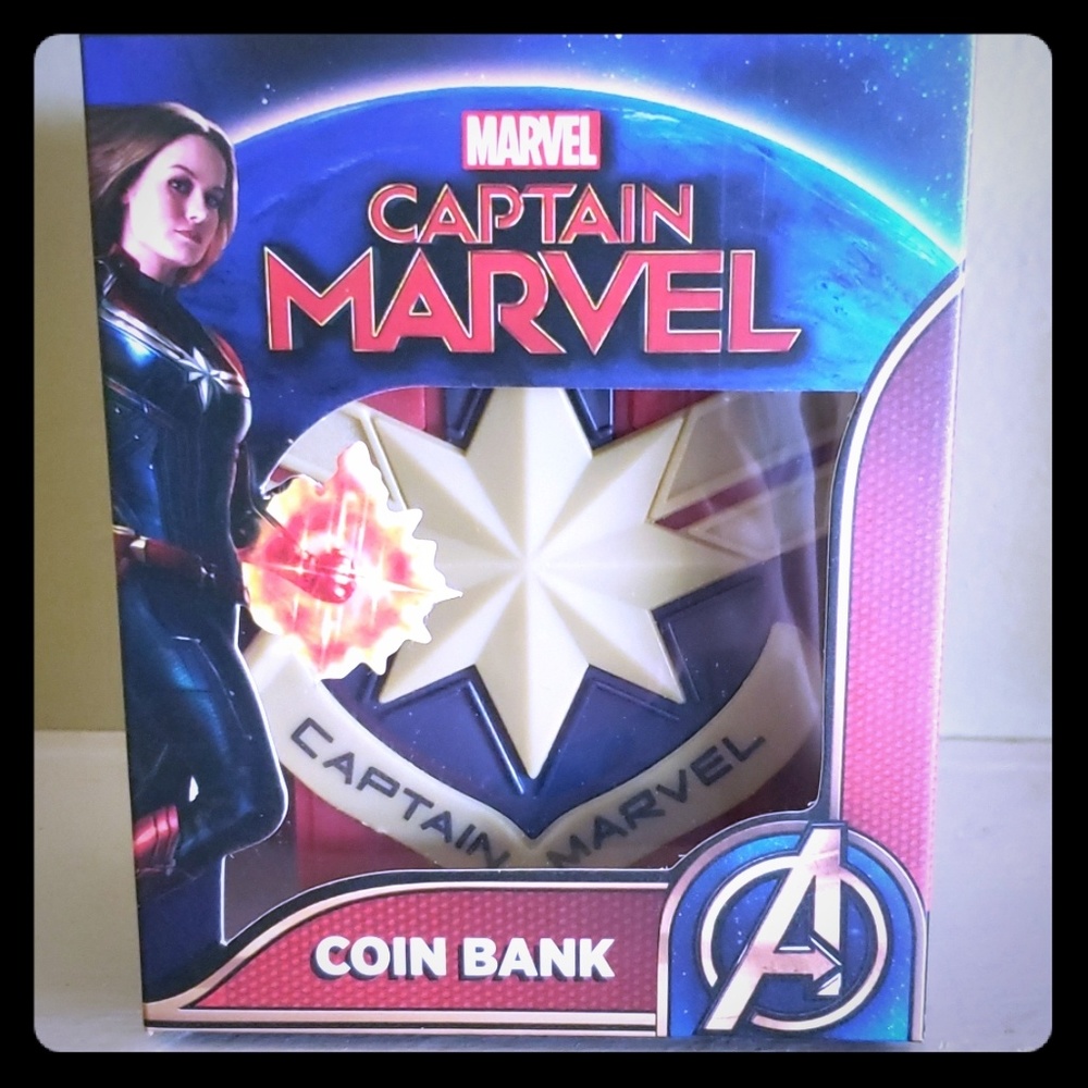 Subscription Exclusive Captain Marvel Disney Bank